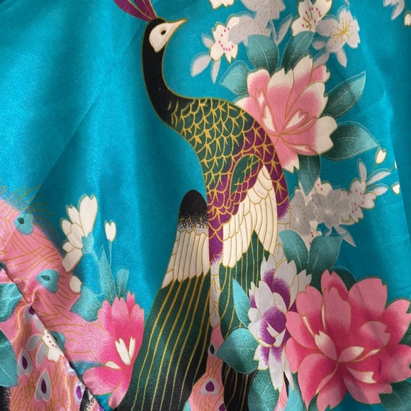 Blue Dressing Robe - Picture 3 of 5